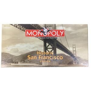 Monopoly Historic San Francisco Board Game